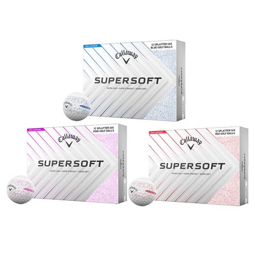 캘러웨이 슈퍼소프트 25 스플래터 (24개)_이미지