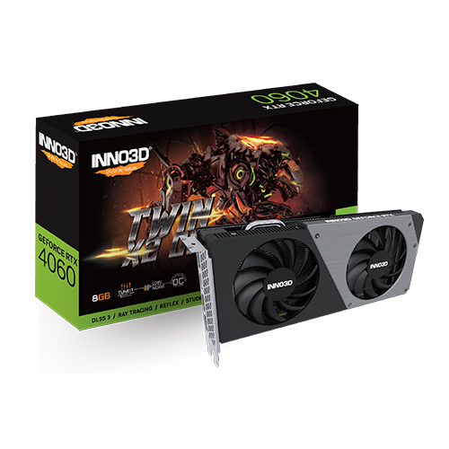 INNO3D 지포스 RTX 4060 OC D6 8GB TWIN X2_이미지