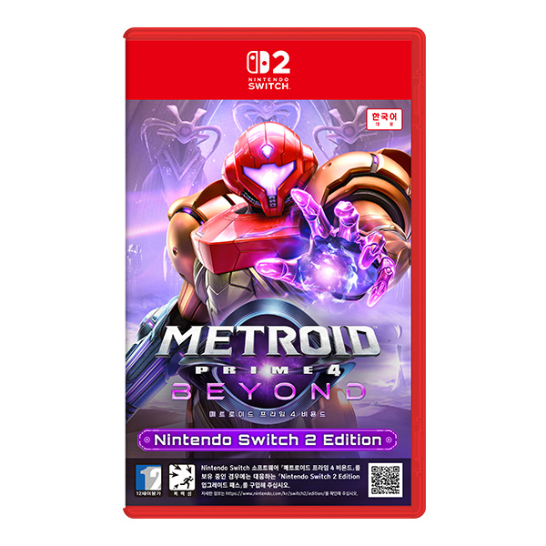 메트로이드 프라임4 비욘드 한글판 SWITCH2, 패키지칩_이미지