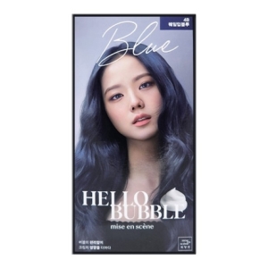 미쟝센 헬로버블 염색약 4B 웨일딥블루_이미지