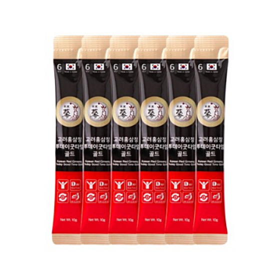 풍년보감 6년근 고려홍삼정 투데이굿타임 골드 10g 100포 (1개)