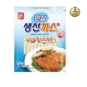 한성기업 흰살생선까스1.2kg 1.2kg 3개