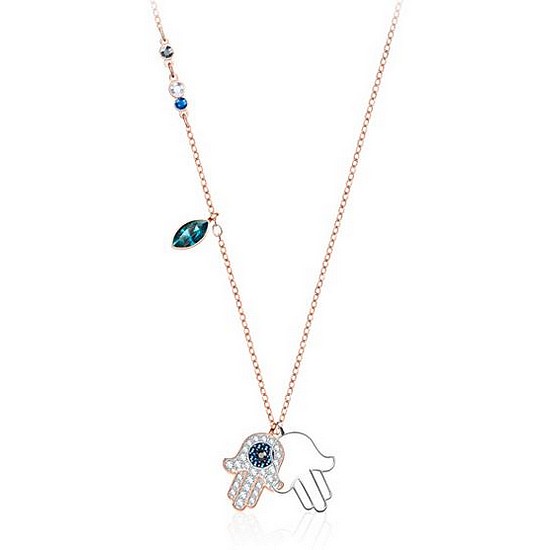 스와로브스키 Duo Hamsa Hand 목걸이 5396882_이미지