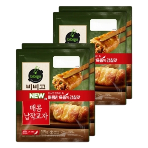 CJ제일제당 비비고 매콤납작교자 315g (4개)_이미지