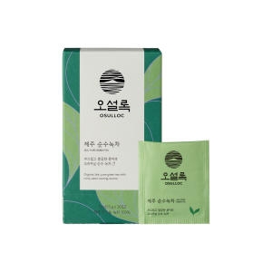 아모레퍼시픽 오설록 제주 순수 녹차 티백 20티백 (1개)