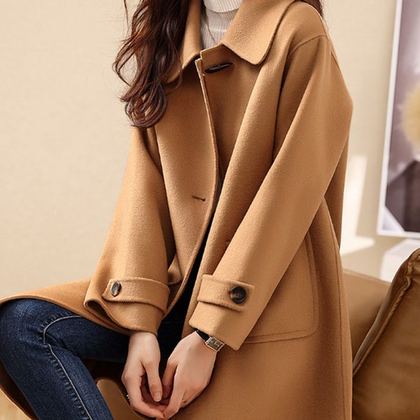 예쎄 스탠다드 모직 발마칸 코트 S4WCT020A