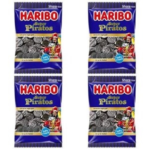 하리보 리코리쉬 해적 코인 340g 4팩_이미지