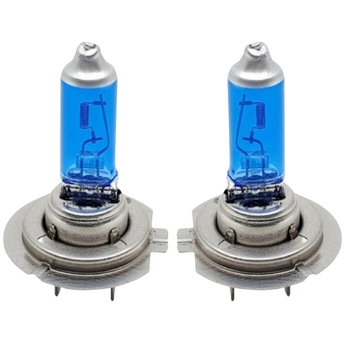 모터카페 제논 화이트블루 12V (H7, 1세트)
