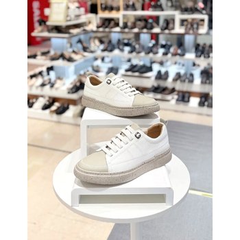 파격할인 경량 배색가죽4cm 스니커즈 Y24P005F