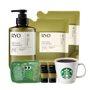 려 루트젠 여성 맞춤 샴푸 515ml + 리필 400ml_이미지