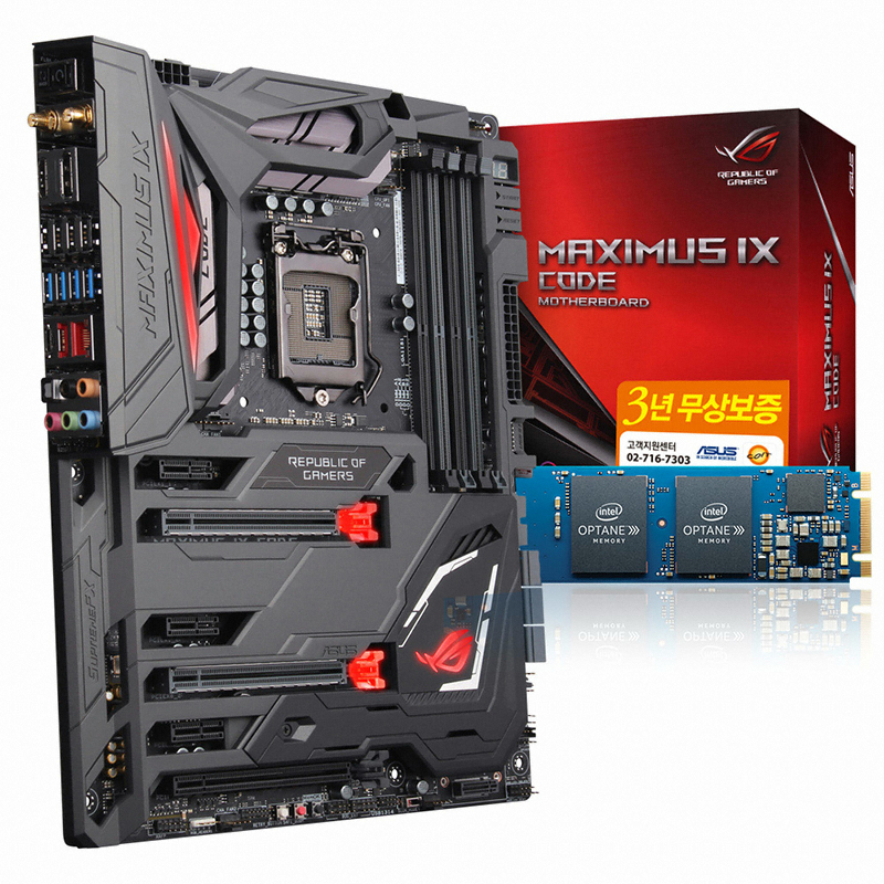 ASUS ROG MAXIMUS IX CODE + 옵테인 메모리 16GB 코잇_이미지