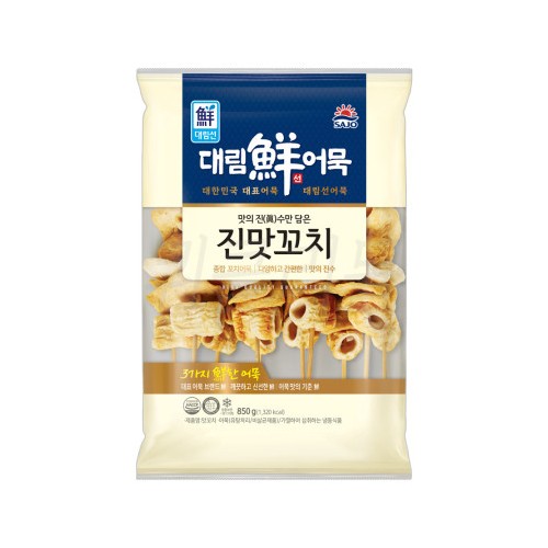 사조대림 대림선 어묵 진맛꼬치 850g (6개)_이미지