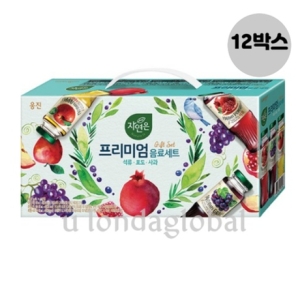 웅진식품 자연은 프리미엄 음료세트 (12개)