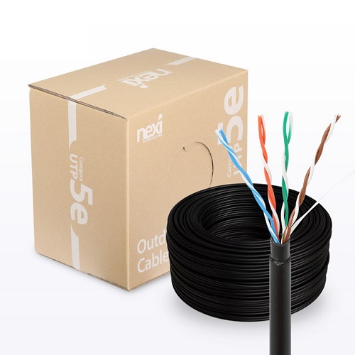 ������Ʈ��ũ NEXI NX-5EUTP-300B CAT.5E UTP ���ܿ� �����̺� �ڽ�