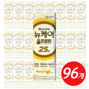 대상웰라이프 뉴케어 올프로틴 바나나맛 245ml (96개)