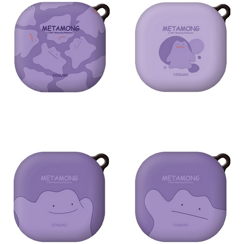 코쿼드 갤럭시 버즈2 프로 포켓몬 메타몽 하드 케이스_이미지