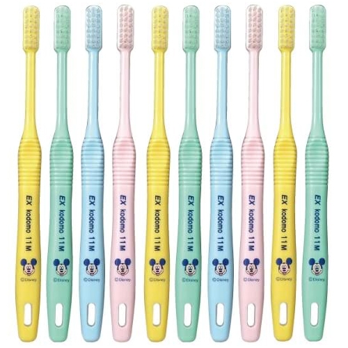 라이온코리아 EX kodomo 코도모 어린이 칫솔 10개