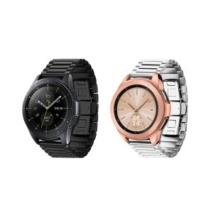 [불명] 메탈 시계줄_유광메탈시계줄실버 (20mm)