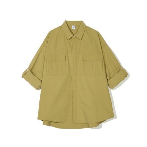 �ĸ�Ƽ���� PARTIMENTO ���� ��ư �Ѿ� �ǽ� ���� �ƺ�ī�� Wing Cotton Roll-up Fishing Shirts Av..