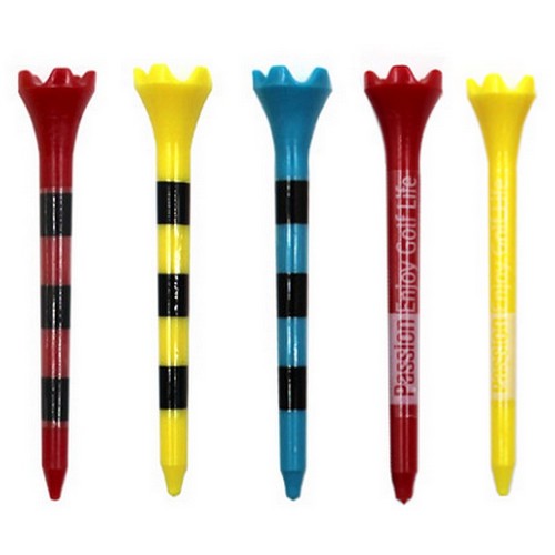 파비온 스파이더 기어 플라스틱 골프티 롱티 70mm (60개)