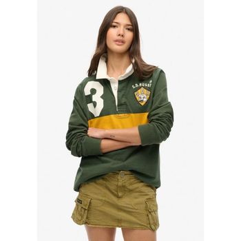 슈퍼드라이 Co UTILITY PARACHUTE A-line skirt dark sage green 7500642