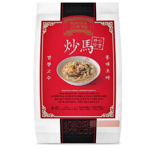 이마트 피코크 홍대초마 짬뽕고수 하얀짬뽕 1.24kg (2개)