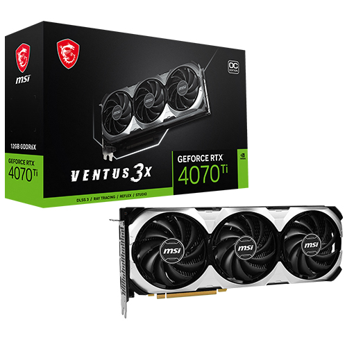 MSI 지포스 RTX 4070 Ti 벤투스 3X OC D6X 12GB_이미지