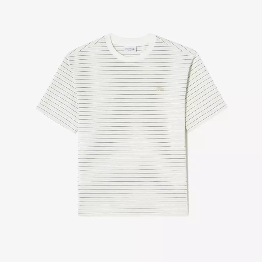 <b>라코스테</b> 남성 멀티 스트라이프 <b>반팔</b> 티셔츠 TH753E-56G 001