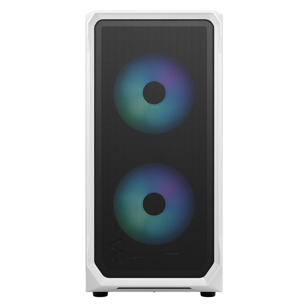 Fractal Design Focus 2 RGB TG Clear Tint (화이트)_이미지