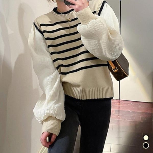 캐쥬얼 루즈핏 봄 여성 블라우스 겨울 가을 WED5D3C