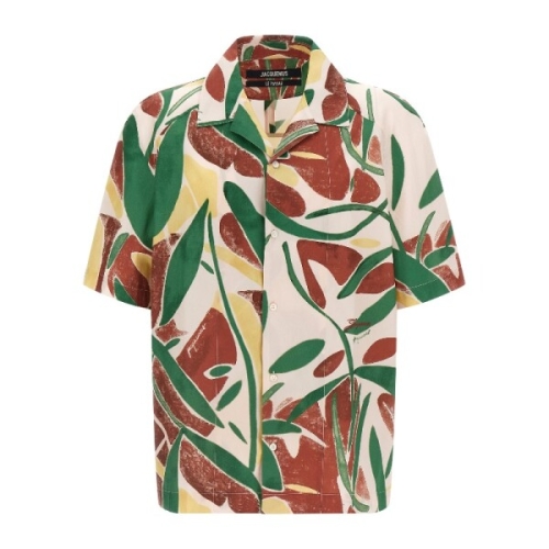 자크뮈스 LA CHEMISE FONCCIO 앱스트랙트 반팔 셔츠 25HSHM00535A