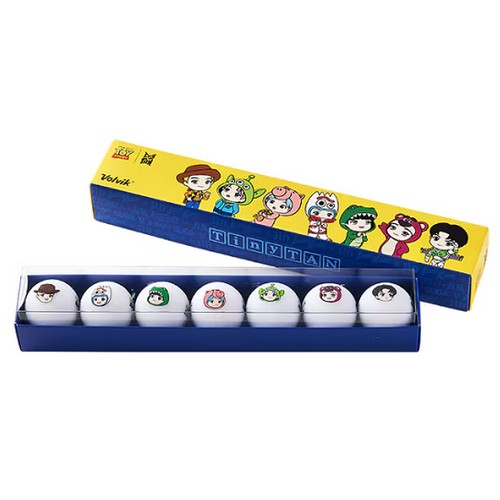 볼빅  비비드 토이스토리 X 타이니탄 콜라보 기획 세트 (7개)