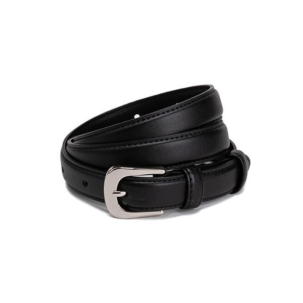 에스콰이어 여성 로더 소가죽 벨트 EIFSBA404BK