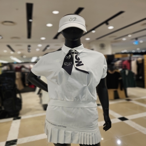  마스터바니 에디션 421D2TO410 여성 루즈핏 반팔 카라 티셔츠