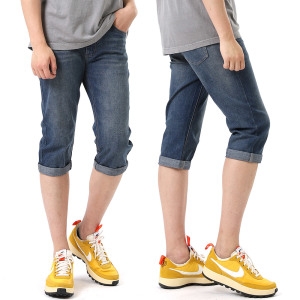 여름 남자 7부 스판 청 반바지/5부/면/카고/린넨/트레이닝/나일론 28-36size SS837
