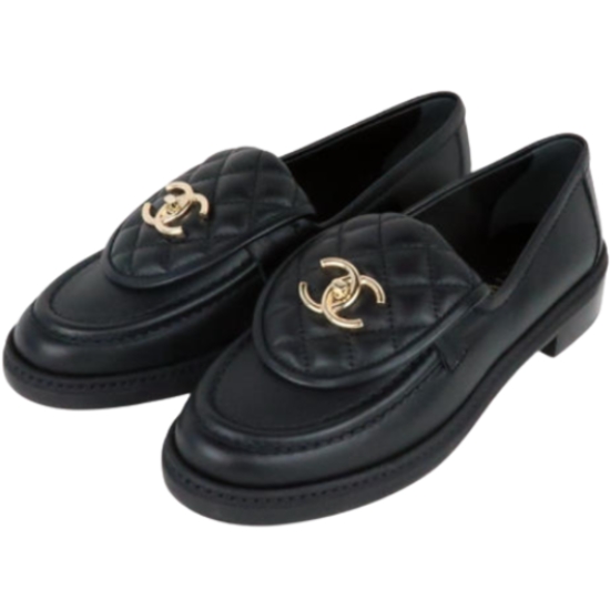 샤넬 CC 퀼팅 턴락 로퍼 G36646 X01000 94305_이미지