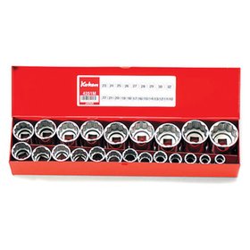 코켄 1/2인치 12각 핸드소켓세트 4251M (22pcs)_이미지