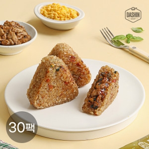 다신샵 오늘은 현미주먹밥 곤약 치킨데리야끼 100g (30개)_이미지