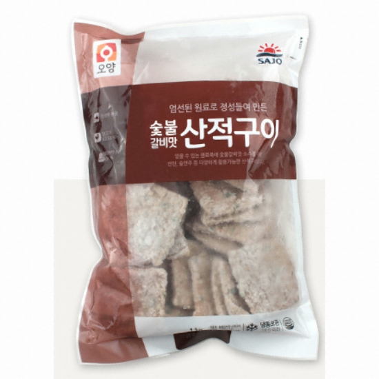 사조대림 오양 숯불갈비맛 산적구이 1kg (1개)_이미지