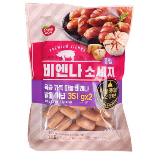 동원F&B 비엔나 소세지 351g (4개)