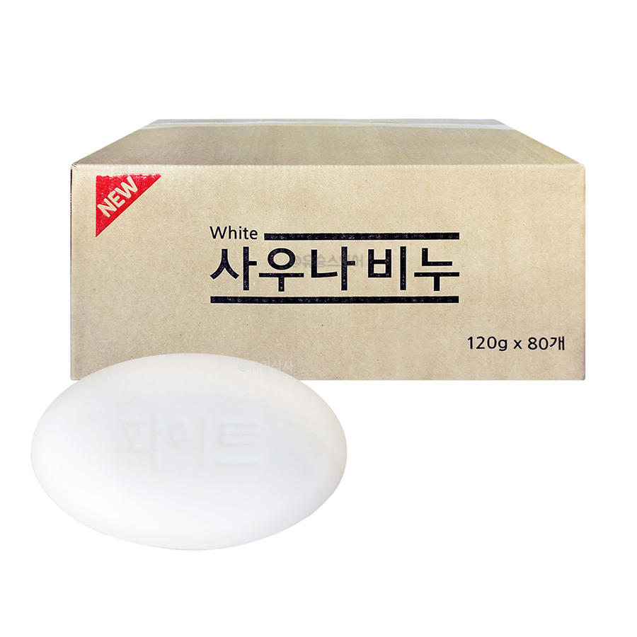 유림코리아 사우나 비누  120g (80개)_이미지