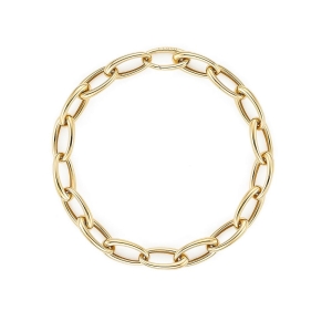 GB 모던브리티쉬 타원 클립 14k GOLD 팔찌 LWB23047G 428515