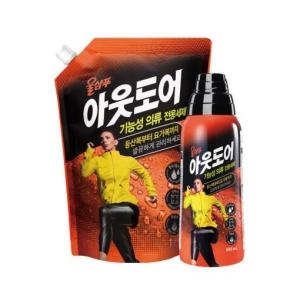 울샴푸 아웃도어 800ml + 리필 1L (본품1개+리필1개)_이미지
