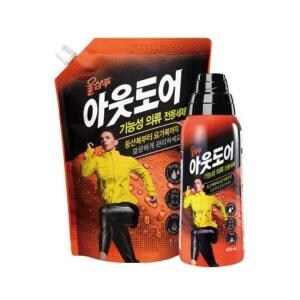 <b>울</b><b>샴푸</b> 아웃도어 800ml + 리필 1L