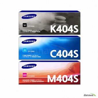 삼성전자 정품 <b>CLT-K404S</b>, CLT-C404S, CLT-M404S 3색 세트