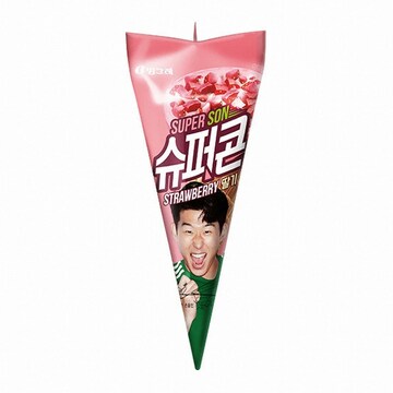 빙그레 슈퍼콘 딸기 150ml (10개)