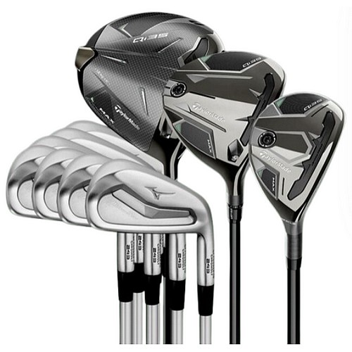 테일러메이드 Qi35 MAX / 미즈노 프로 243 조합 풀세트 (10개 스틸 정품)