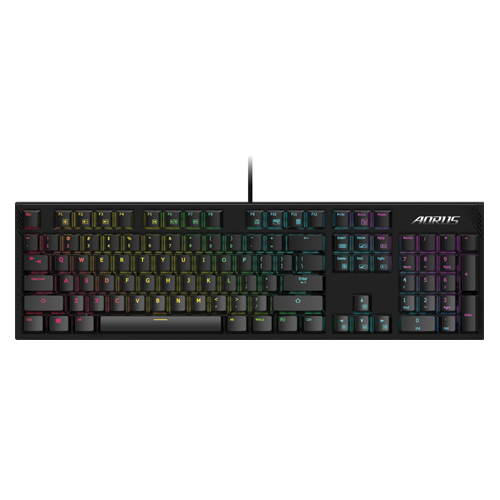 GIGABYTE AORUS K1 RGB Fusion 게이밍 키보드 (적축, 영문)_이미지