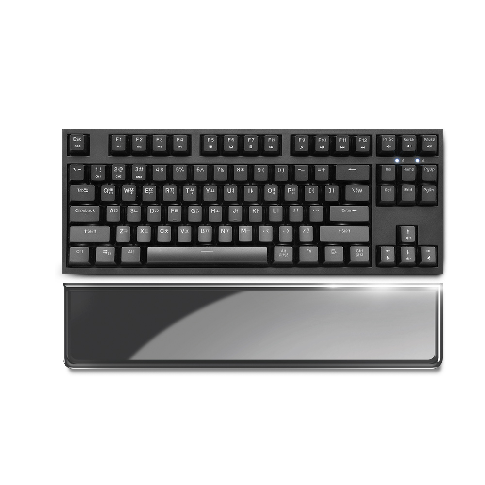 제닉스 스톰엑스 아크릴 손목받침대 텐키리스 (스노우)_이미지