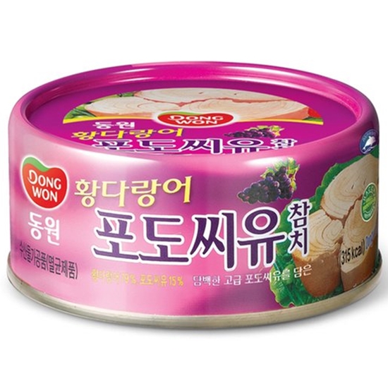 동원F&B 황다랑어 포도씨유 참치 150g (1개)_이미지